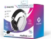 The image shows the retail packaging of a white Oniverse wireless gaming headset.