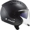 LS2 OF600 COPTER II casco moto nero opaco S - sicurezza e Anteprima dell’immagine prodotto 20