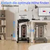 Höhenverstellbarer Computer Tower Ständer, Gehäuse CPU Produktbild-Vorschau 4
