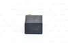 A black electronic relay with text and a logo printed on it, isolated on a white background. Produktbild-Vorschau