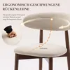 Lot de 6 chaises de salle à manger COLAMY, robustes et Voir les images du produit 5