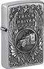 Zippo zapalova? Truck Driver emblém kamion chrom Náhled obrázku produktu 1
