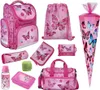 Mädchen Schulranzen 1. Klasse BUTTERFLY SCHMETTERLINGE Produktbild-Vorschau 1