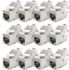 deleyCON 12x CAT 7 Keystone Jack Modul Optimal für CAT7 Produktbild-Vorschau 1
