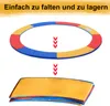 VINGO Federabdeckung PVC PE Trampolin Randabdeckung Produktbild-Vorschau 6