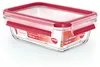 Recipiente de vidrio rectangular Clip&Close de Emsa, 700 ml Vista previa de la imagen del producto 3