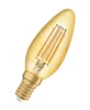 OSRAM Vintage 1906 LED CLASSIC B 4W 824 Gold E14 Lampe Produktbild-Vorschau 1