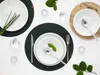 CreaTable, 24649, Milano Weiss, Tellerset 18-tlg, Porzellan Produktbild-Vorschau 5