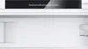 The interior of a refrigerator with a digital control panel at the top. Produktbild-Vorschau