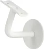 Modell K Handlaufhalter Weiss lackiert gewinkelt mit Produktbild-Vorschau 3