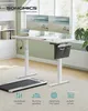 Songmics Schreibtisch, 140cm, weiß, elektrisch Produktbild-Vorschau 3