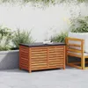 vidaXL Zahradní box 90x48x55 cm z masivního dřeva Náhled obrázku produktu 3