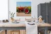 MuchoWow® Poster Traktor - Rot - Sonnenblume - Bauernhof - Produktbild-Vorschau 3