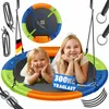 KESSER® Nestschaukel 100cm Tellerschaukel Hängeschaukel Produktbild-Vorschau 1
