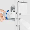 Acezanble Duschsystem mit Thermostat Duscharmatur Produktbild-Vorschau 3