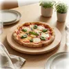 Deska OBROTOWA 30cm drewniana buk Do Serwowania Pizzy Podgląd zdjęcia produktu 9