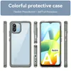 Redmi A1 Hülle, Klar Rückseite Stoßfeste TPU Silikon Bumper Produktbild-Vorschau 2