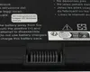 vhbw Akku Ersatz für Dell V7M28, X57F1 für Notebook (4400 Produktbild-Vorschau 6