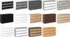 A collage of different dresser designs, showcasing various colors and finishes. Produktbild-Vorschau