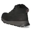 A black Clarks boot is shown from the side and back against a white background. Produktbild-Vorschau