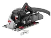 A cordless circular saw is shown against a white background. Produktbild-Vorschau
