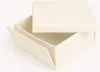 Faltbare Box mit Deckel 250 x 250 x 120 Elfenbein Produktbild-Vorschau 3