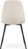 2er Set Samt-Polsterstühle, gesteppt LUMO Beige mit Produktbild-Vorschau 4