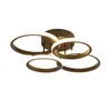 A modern, multi-ring LED ceiling light fixture. Náhľad obrázku produktu