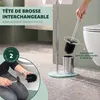 bremermann Garniture de WC sur pied 3en1, brosse de WC, Voir les images du produit 5