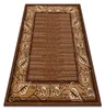 BCF Tapis Morad FELIKS cadre, feuilles classique - marron Voir les images du produit 1