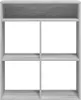 vidaXL Knihovna Grey Sonoma 66x31x80 cm Materiál na bázi Náhled obrázku produktu 4