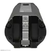 A close-up, top-down view of a black e-bike battery pack. Anteprima dell’immagine prodotto