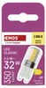 LED Lampe Classic JC / G9 / 2,5 W (32 W) / 350 lm / Warmweiß  Produktbild-Vorschau
