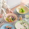 Vancasso Natsuki 4-teilig Porzellan Suppenteller, Ø 21,2 cm Produktbild-Vorschau 2