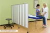 Flexible Faltwand Raumteiler Sichtschutz Therapie Praxis, Produktbild-Vorschau 3