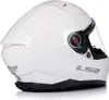 LS2 FF811 Vector II Solid Helm, weiß, XL (61/62) Produktbild-Vorschau 16