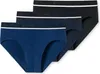 Schiesser slip lot de 3 95/5 organic Coton rio briefs blue Voir les images du produit 2