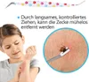 Pinzette professionali per zecche Helperfect 2 in 1 - per Anteprima dell’immagine prodotto 4