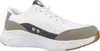 A side view of a white Skechers sneaker with gray and brown accents. Náhled obrázku produktu
