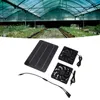 Súprava ventilátora so solárnym panelom, 10 W, dvojitý Náhľad obrázku produktu 6