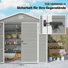 Outsunny Gerätehaus 4,1m², Geräteschuppen mit Satteldach, Produktbild-Vorschau 7