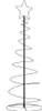 vidaXL LED Weihnachtsbaum 100 LEDs Warmweiß 150 cm Produktbild-Vorschau 11