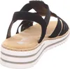 Rieker Keilsandaletten Damen 31373730393531 Schwarz 40 EU Produktbild-Vorschau 81