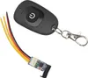A black remote control with a power button and a small circuit board with wires attached, isolated on a white background. Náhled obrázku produktu