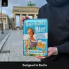 LANOLU Blechschilder retro Bier Bar Deko, Metallschilder Produktbild-Vorschau 3