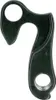 Gancio per deragliatore XLC DO-A23 in alluminio, nero o Anteprima dell’immagine prodotto 1