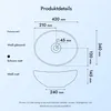 doporro Waschbecken Aufsatzwaschbecken Oval waschtisch Produktbild-Vorschau 7