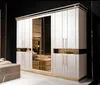Schlafzimmer Set Bett 2xNachttische Kleiderschrank 7tlg Produktbild-Vorschau 6