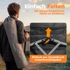 Klappbarer Campingstuhl mit 3D-Mesh-Polsterung – leichter Produktbild-Vorschau 8