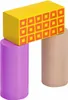 Color Holzbausteine (50 Teile) Produktbild-Vorschau 14